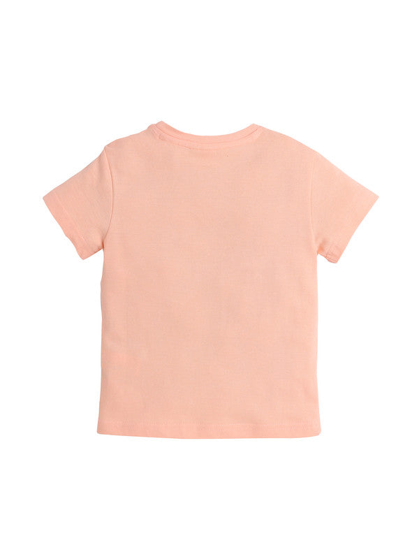Junior Boys ‘BROOKLYN’ Graphic T-Shirt – Peach