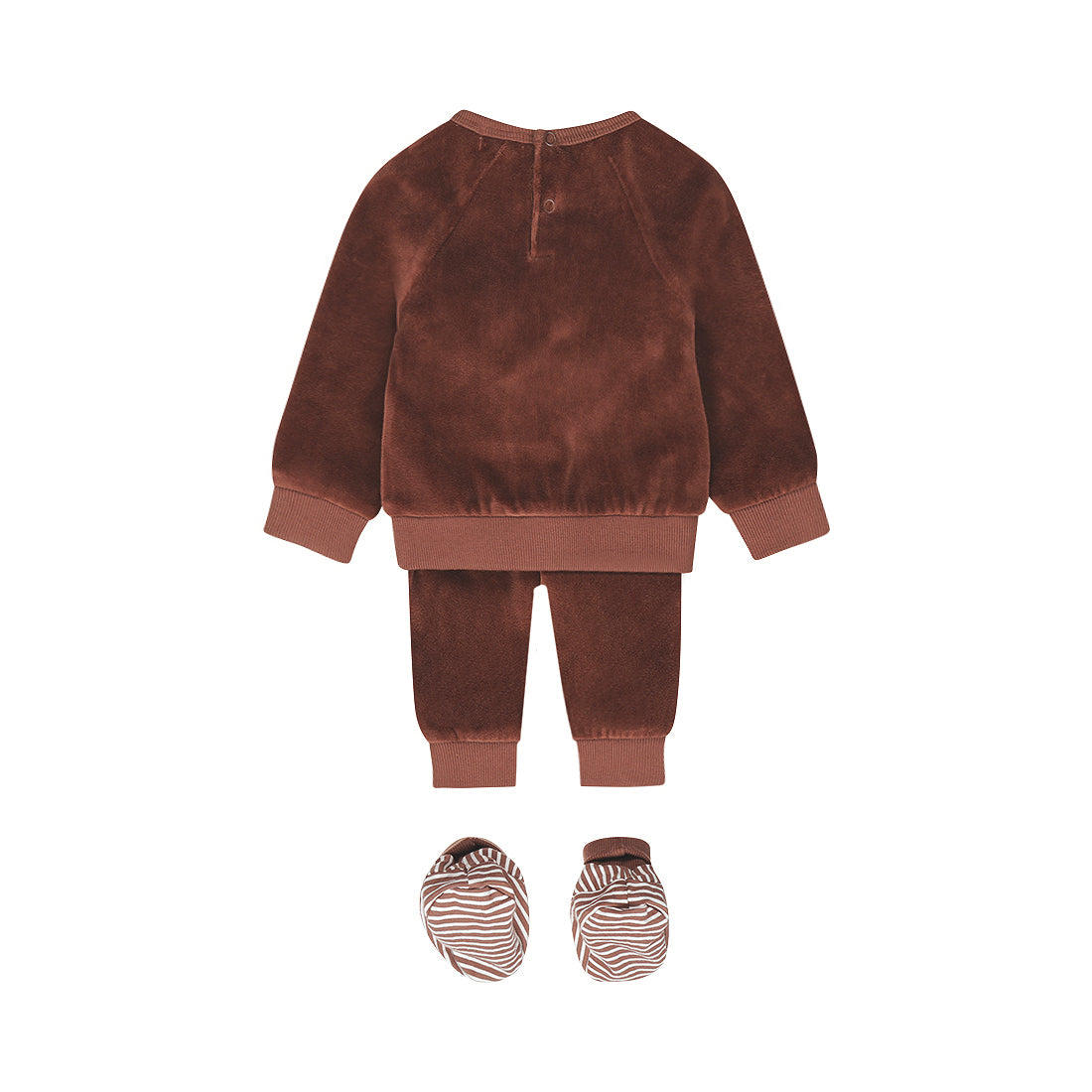 Dirkje brown top and pants Set