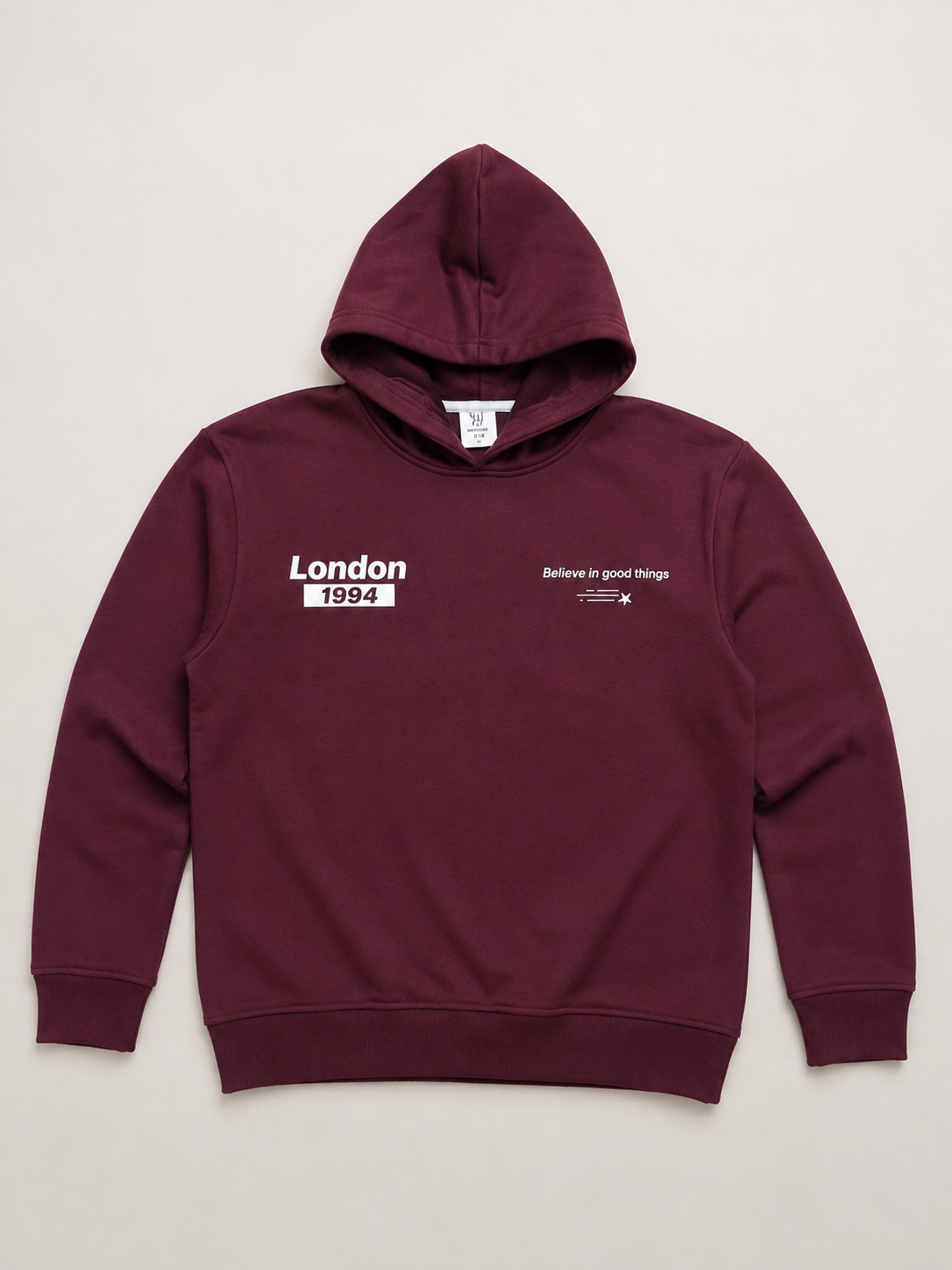 "London" Front and Back Graphic Sweatshirt Hoodie