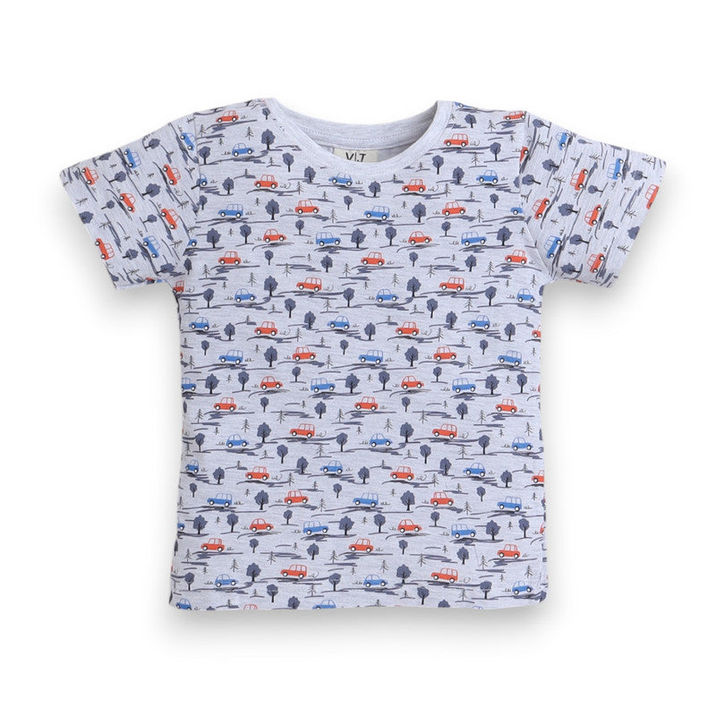 Victor and Jane - All-Over Printed T-shirt and Pyjama Set