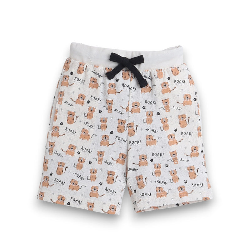 Victor and Jane - All-Over Printed T-shirt and Shorts Pyjama Set