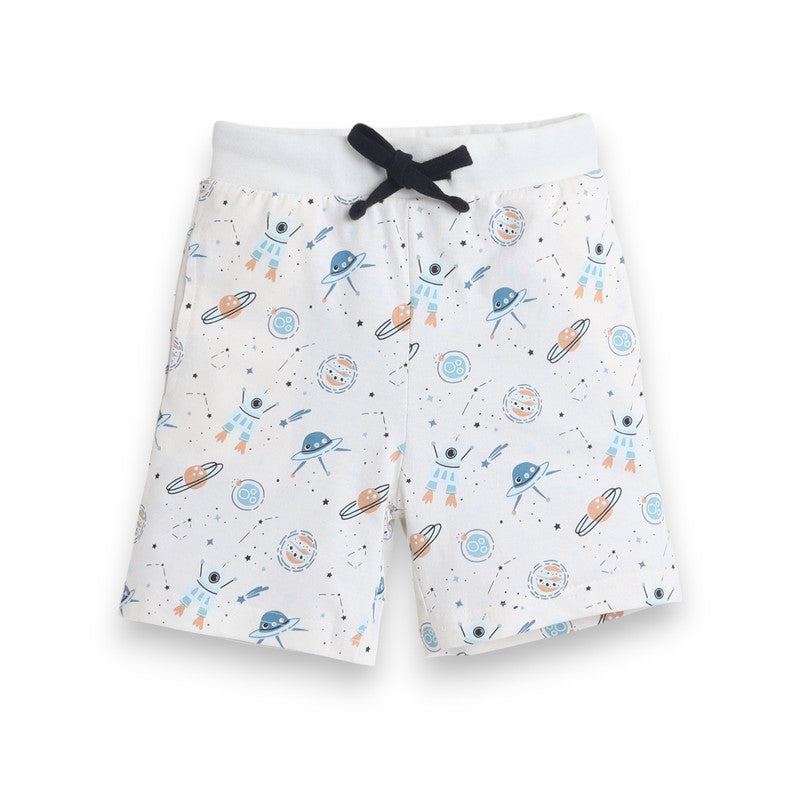 Victor and Jane - All-Over Printed T-shirt and Shorts Pyjama Set