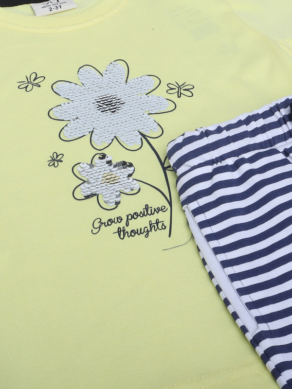 Victor and Jane - Printed T-shirt and Pyjama Set