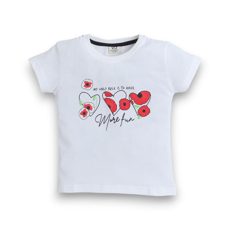Victor and Jane - Printed T-shirt and Shorts Pyjama Set