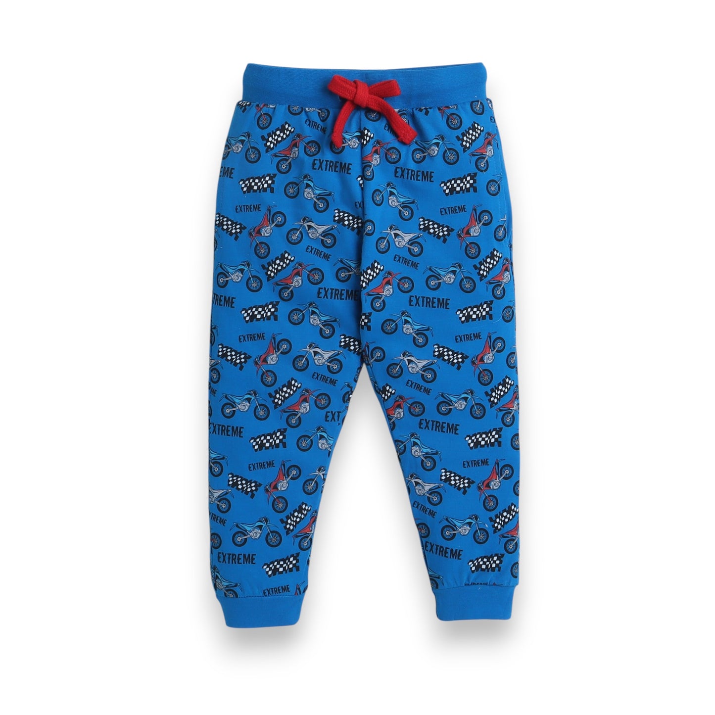 Victor and Jane - Printed T-shirt and Stripes Pyjama Set