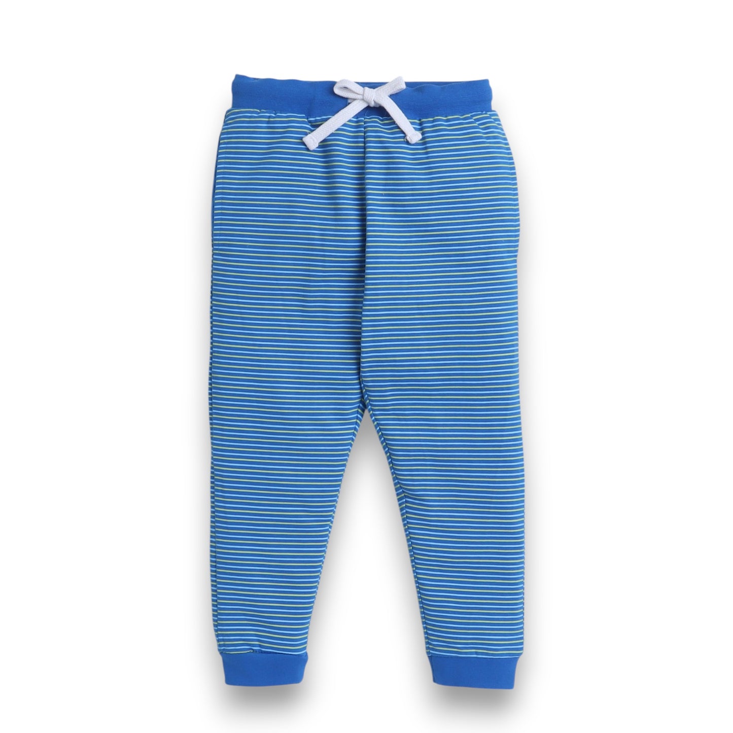 Victor and Jane - Printed T-shirt and Stripes Pyjama Set