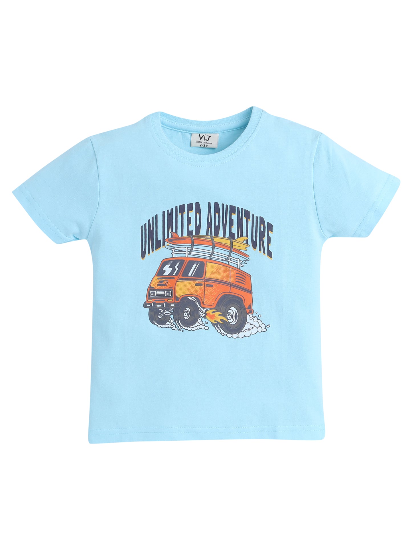 Victor and Jane - Printed T-shirt and Pyjama Set