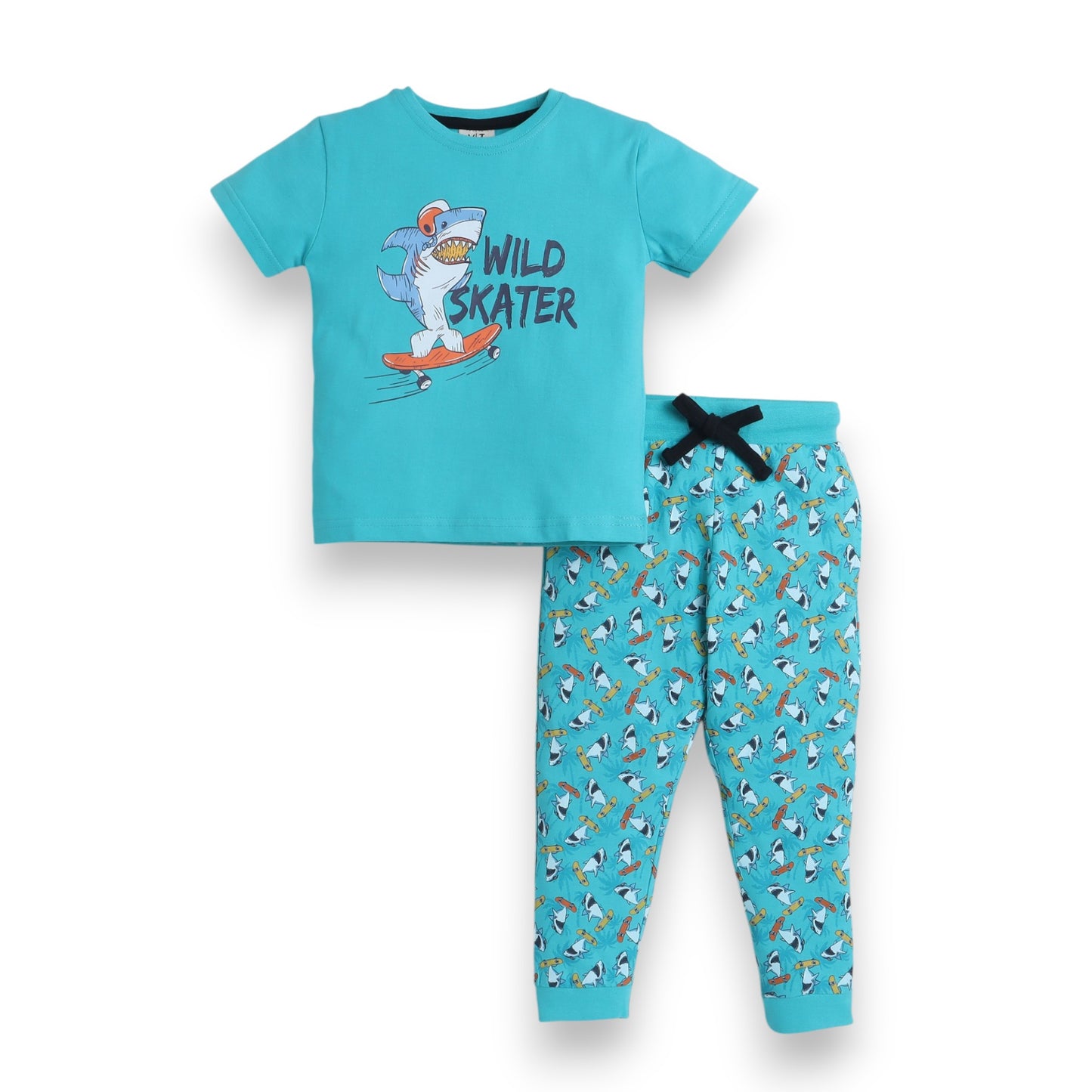 Victor and Jane - Printed T-shirt and Pyjama Set