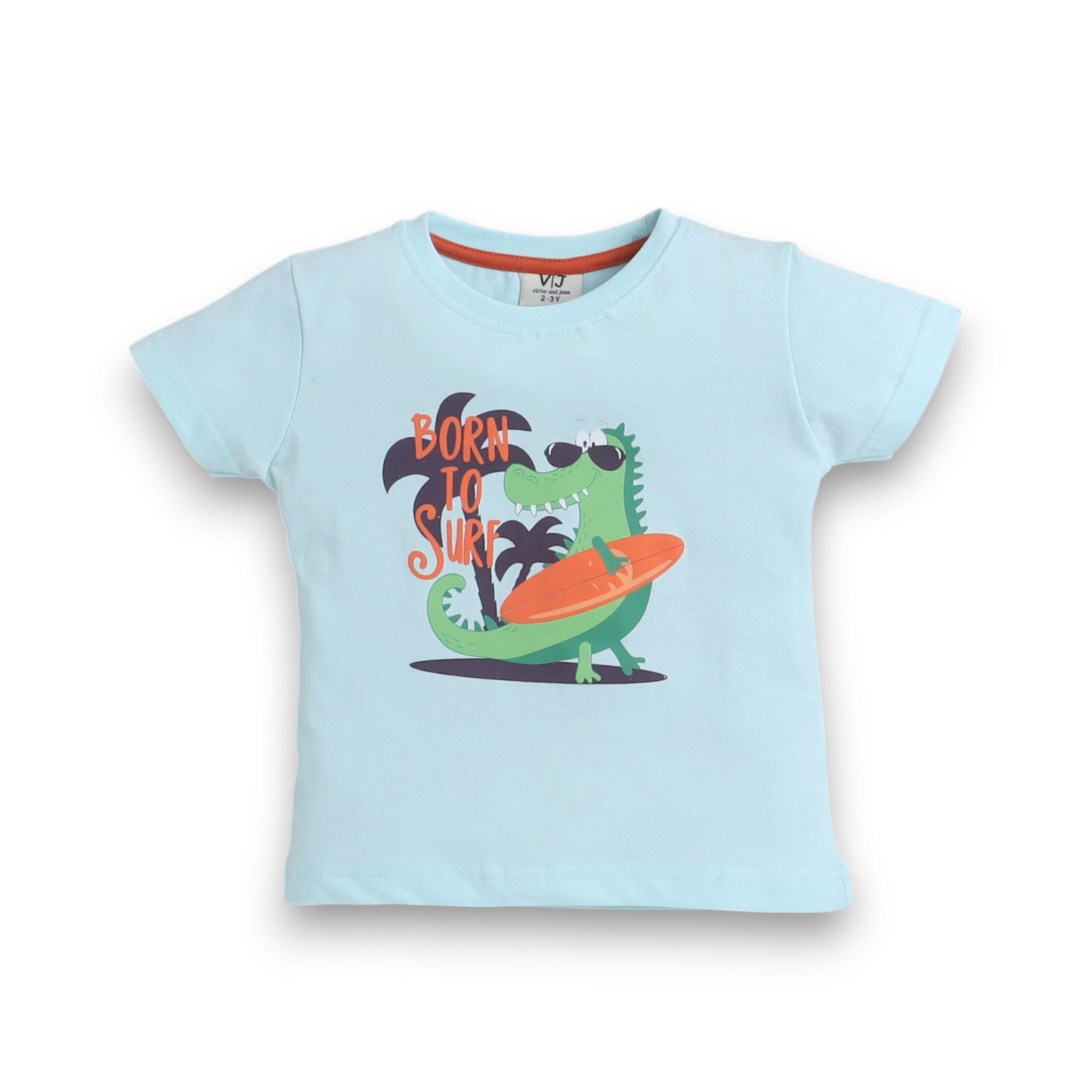 Victor and Jane - Printed T-shirt and Shorts Set
