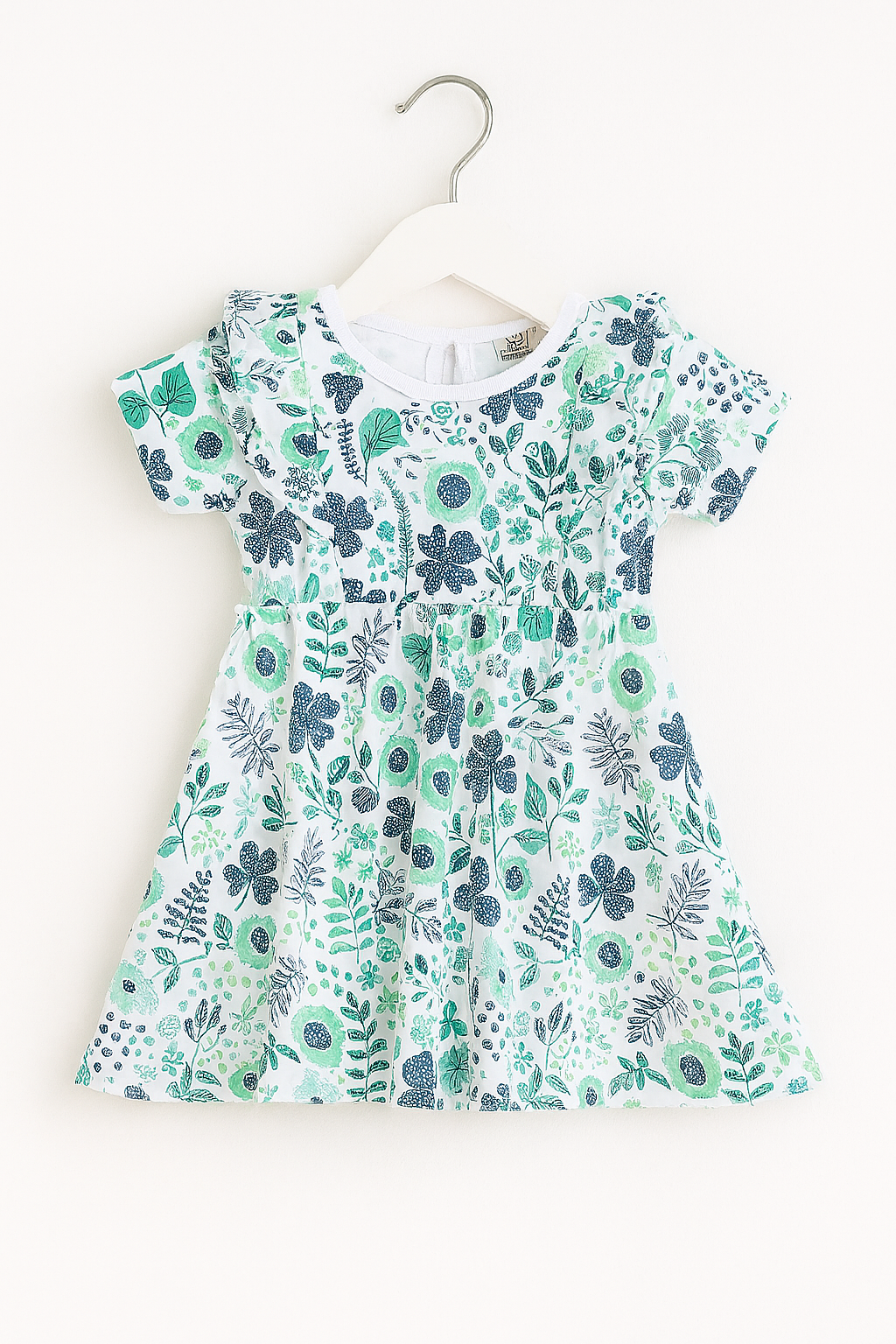 Victor and Jane - All-Over Printed Ruffle Dress (Pack of 2)
