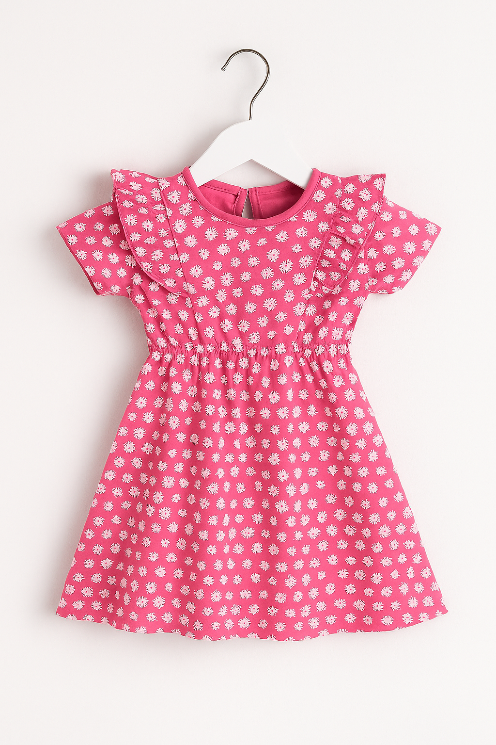 Victor and Jane - All-Over Printed Ruffle Dress (Pack of 2)