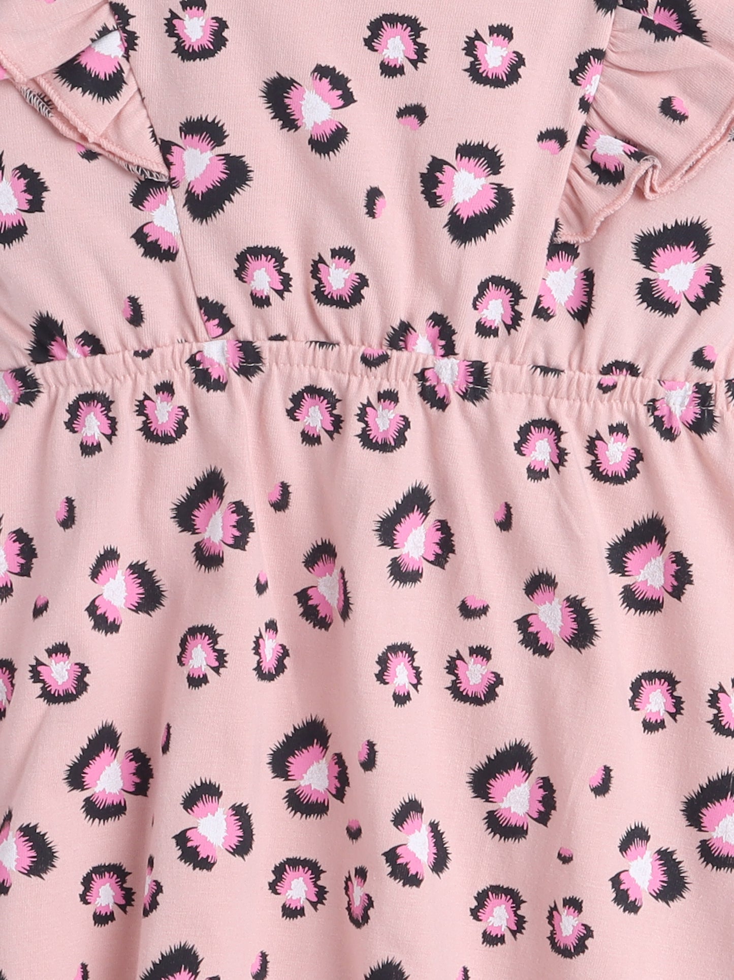 Victor and Jane - All-Over Printed Ruffle Dress (Pack of 2)