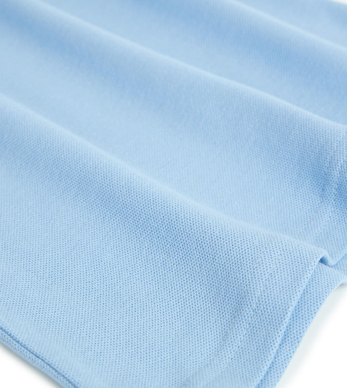 Victor & Jane Junior Boys' Polo T-Shirt – Powder Blue