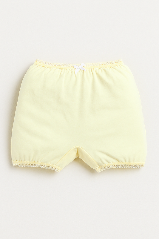 3-Pack Bloomers for Baby Girls – Soft Pastel Cotton Comfort