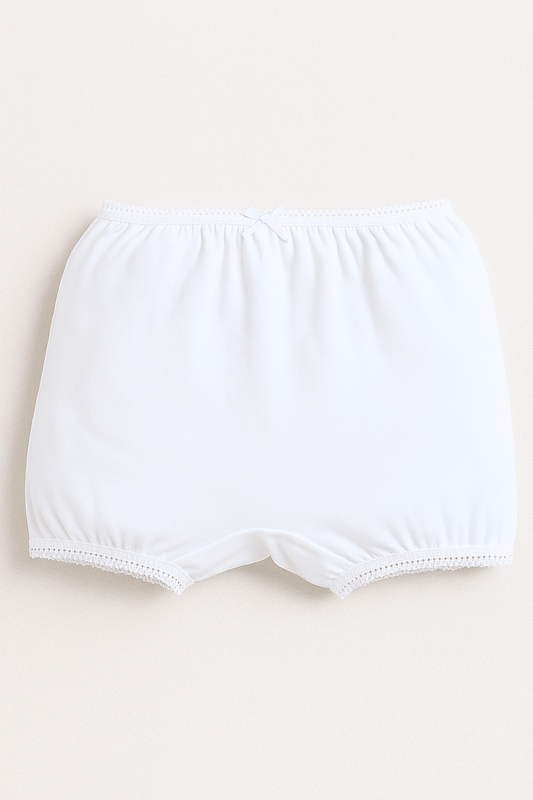 3-Piece Bloomers Set for Girls – Cotton Essentials