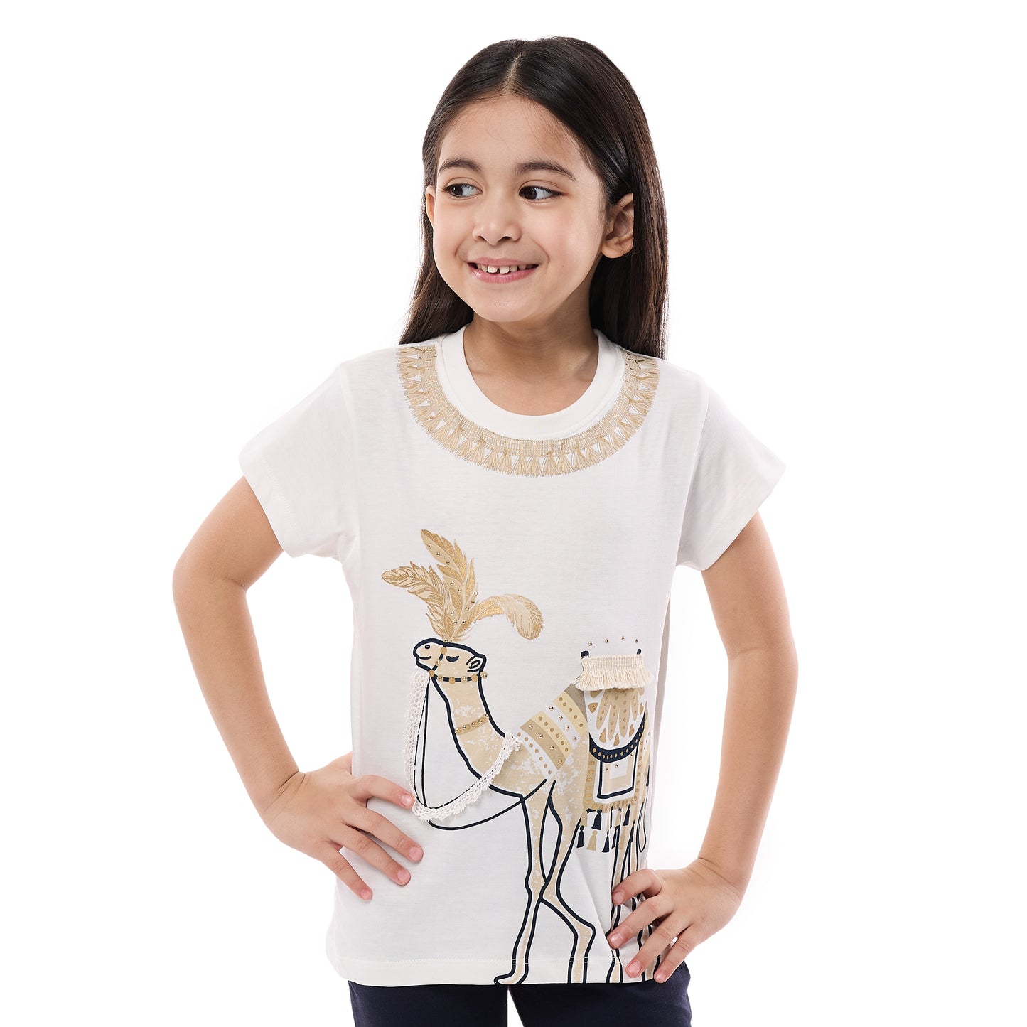Victor and Jane T-Shirt & Flared Leggings Set – Comfortable and Stylish Outfit for Girls 2-3YRS