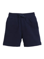 Boys' 2Pcs Cute Crab Print Round Neck T-Shirt And Shorts Set