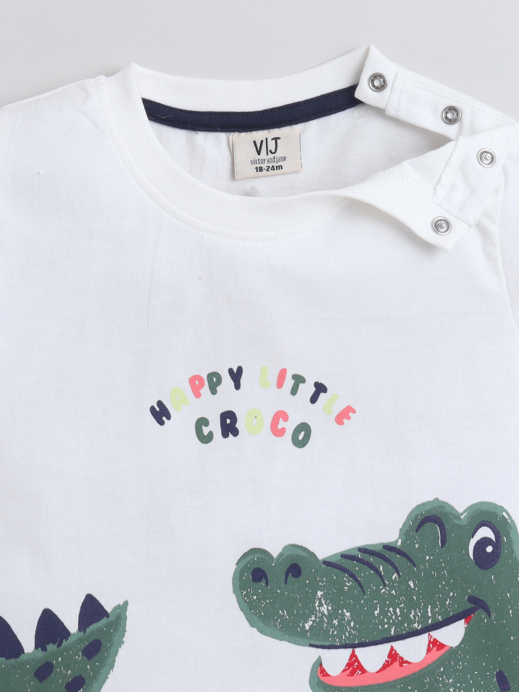Boys Dinosaur Print Cotton T-Shirt & Shorts Set “ Summer Daywear
