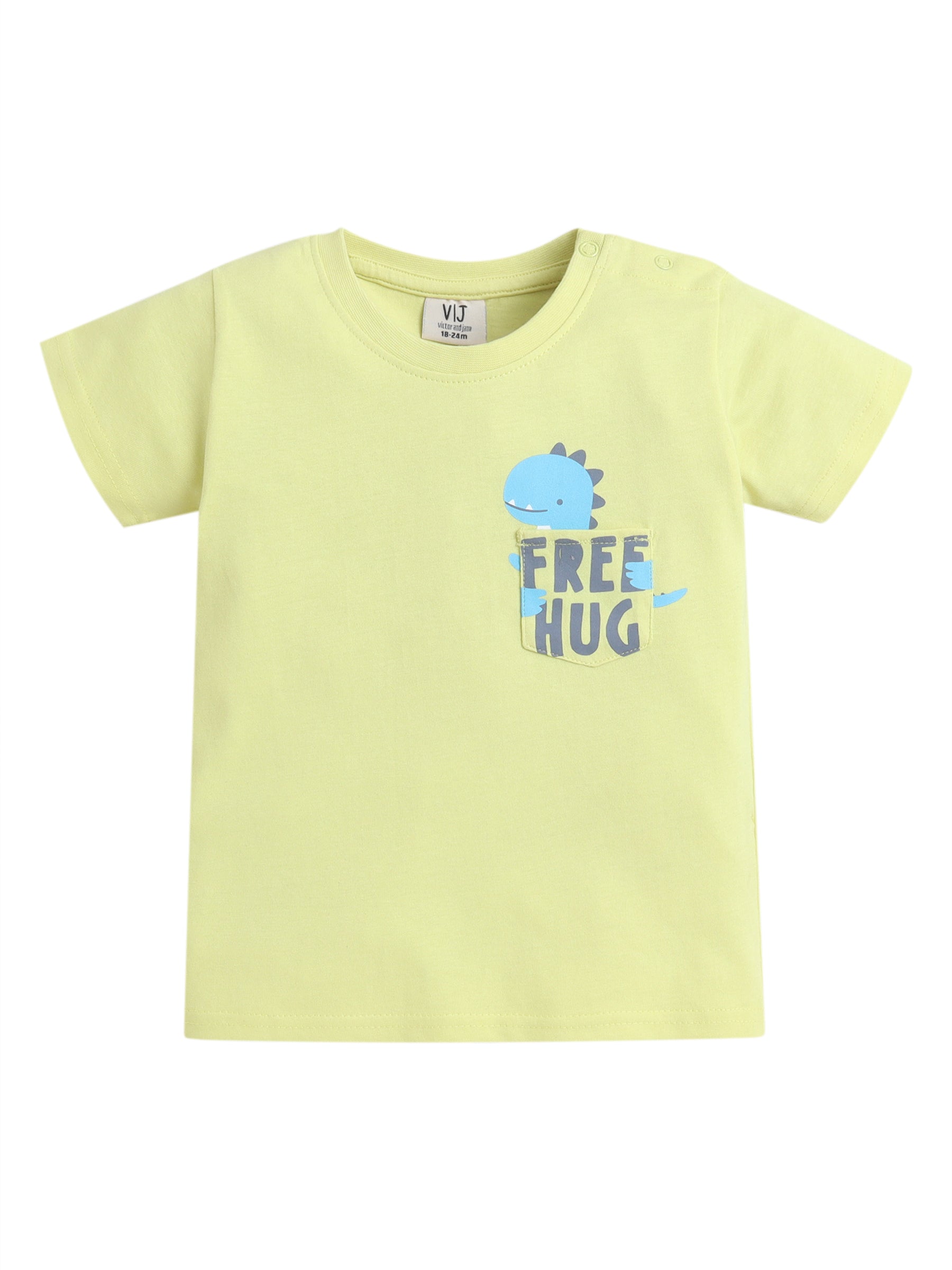 Boys Graphic Print Cotton T-Shirt & Shorts Set “ Summer Daywear