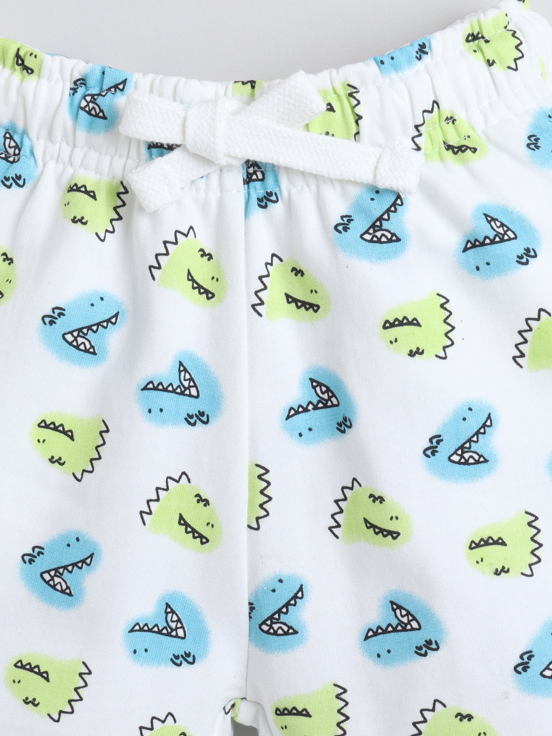Boys Graphic Print Cotton T-Shirt & Shorts Set “ Summer Daywear