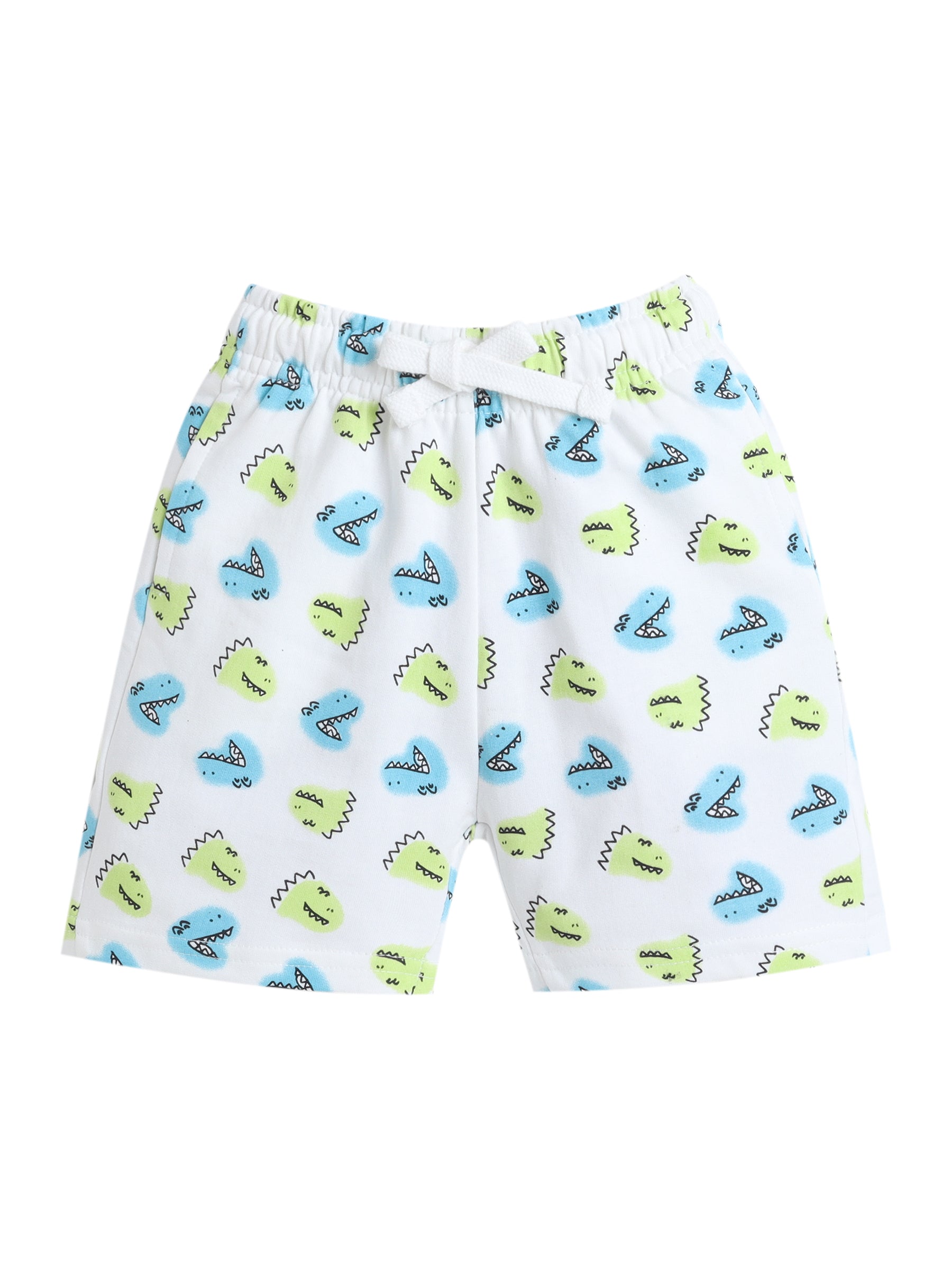 Boys Graphic Print Cotton T-Shirt & Shorts Set “ Summer Daywear