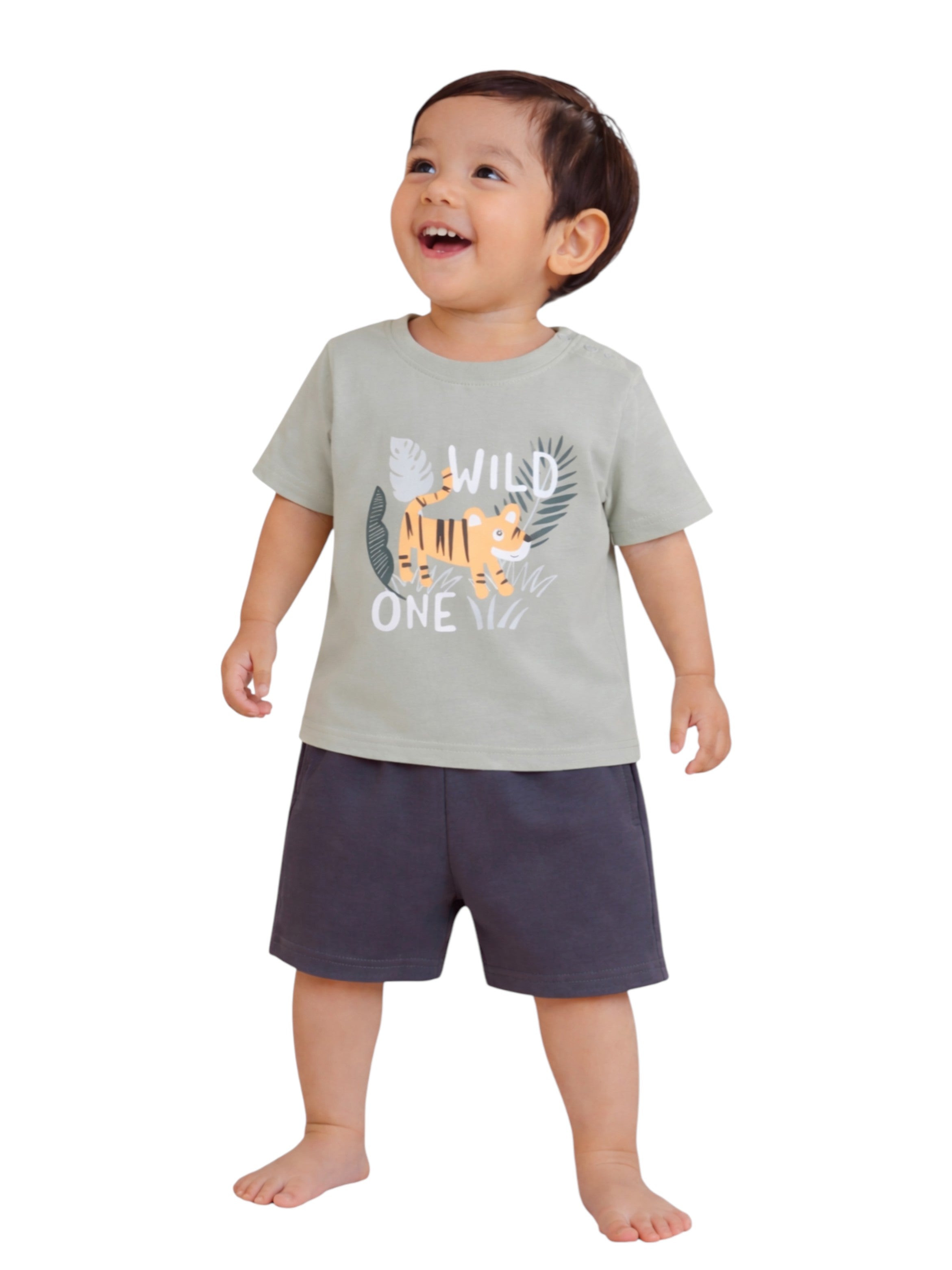 Infant Boys’ Multipack (4 Pack) “ Graphic T-Shirts & Shorts Set