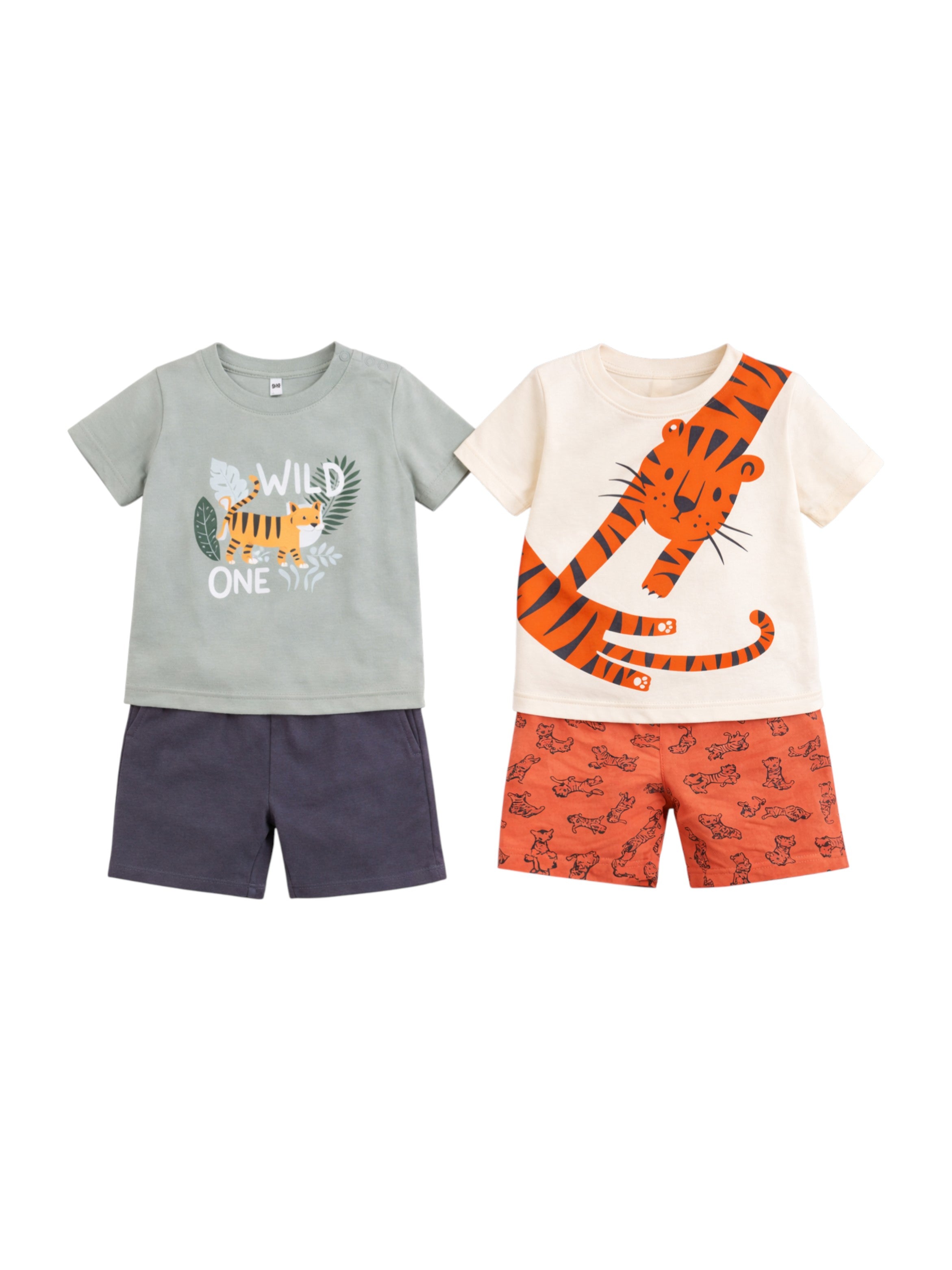 Infant Boys’ Multipack (4 Pack) “ Graphic T-Shirts & Shorts Set