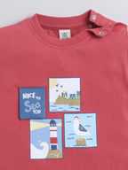 Infant Boys’ 2-Piece Set “ Interactive Flip-Graphic Tee & Shorts