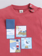 Infant Boys’ 2-Piece Set “ Interactive Flip-Graphic Tee & Shorts