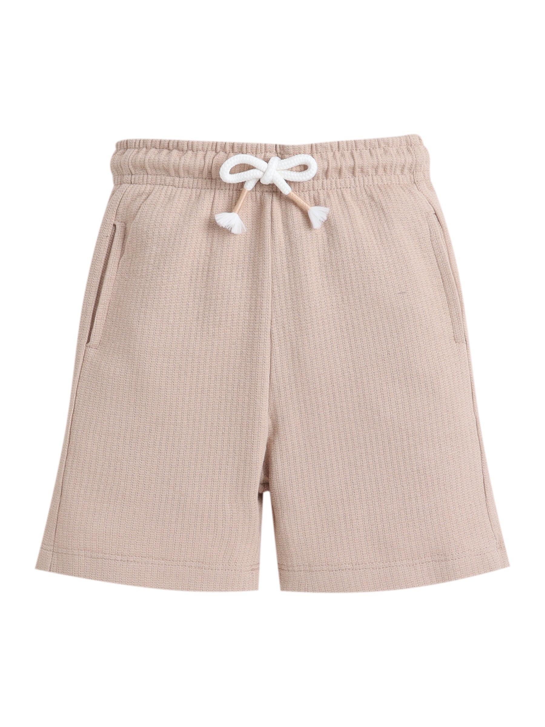 Infant Boys’ 2-Piece Set “ Dinosaur Appliquã© T-Shirt & Drawstring Shorts