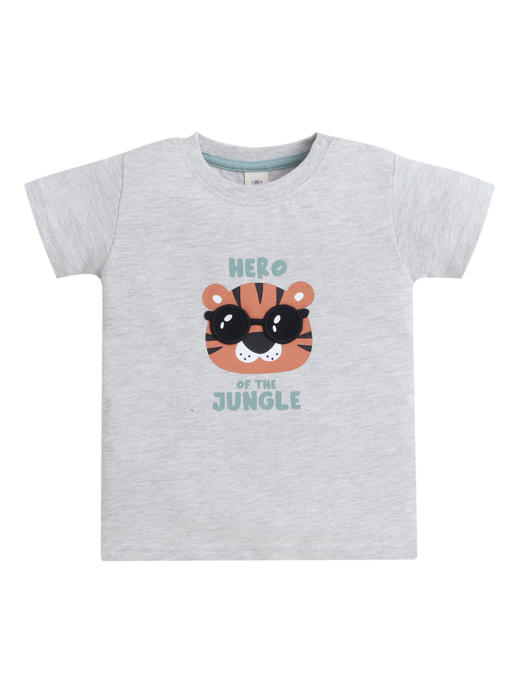 Infant Boys’ 2-Piece Set “ Œhero Of The Jungle” Graphic T-Shirt & Shorts