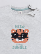 Infant Boys’ 2-Piece Set “ Œhero Of The Jungle” Graphic T-Shirt & Shorts