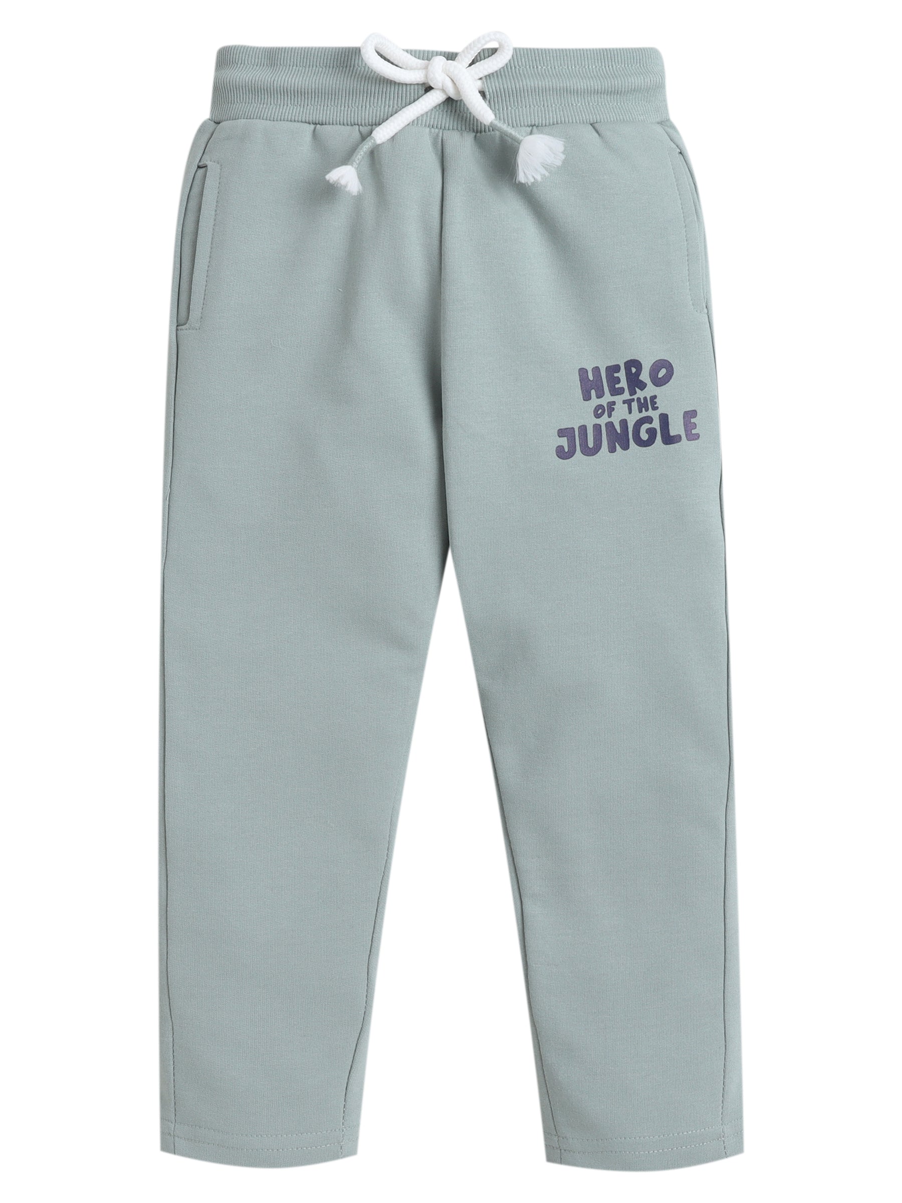 Infant Boys’ 2-Piece Set “ Tropical Crocodile T-Shirt & Œhero Jungle” Joggers
