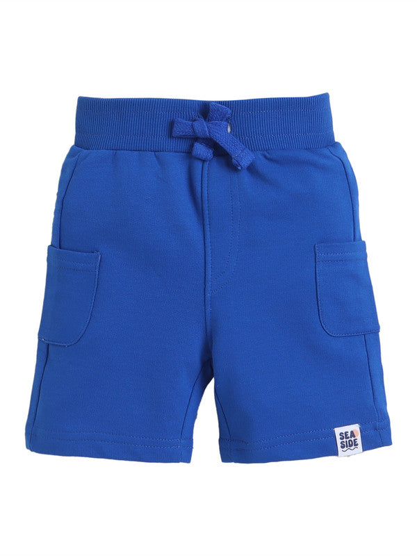 Boys' 2pcs Sailor Round Neck T-Shirt and Shorts Set