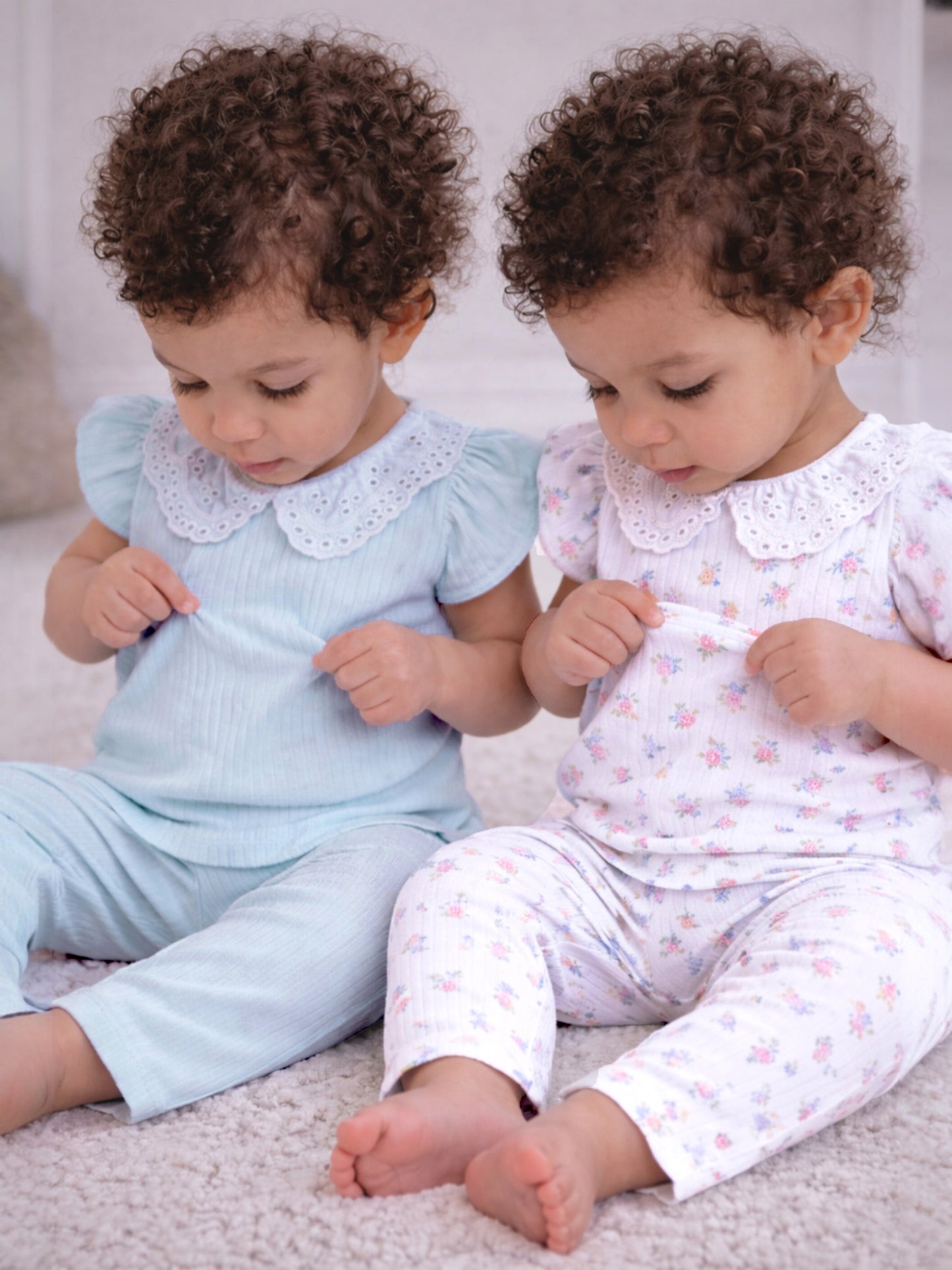 Infant Girls 2-Pack  T-Shirts & 2-Pack Leggings Set