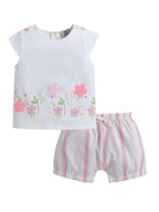 Baby Girls Floral Top Set
