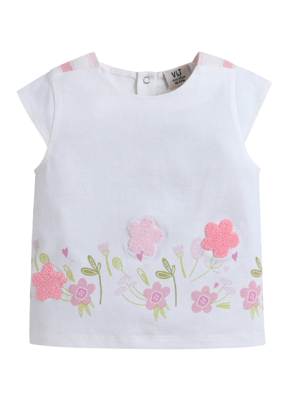 Baby Girls Floral Top Set