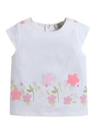 Baby Girls Floral Top Set