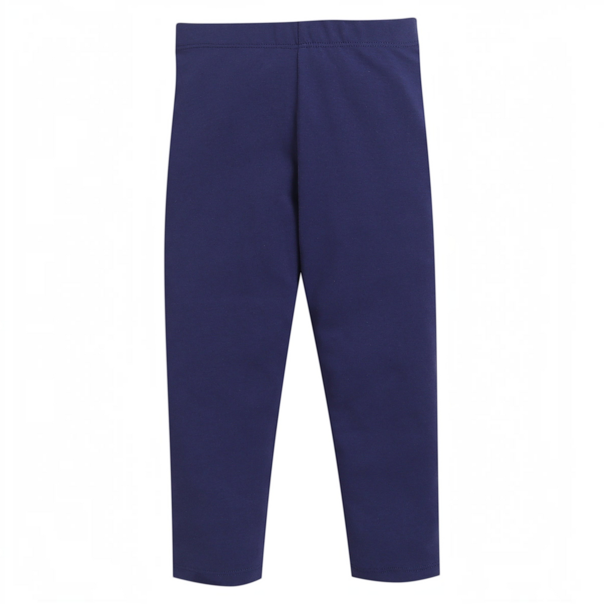 victor and jane girls navy blue cotton leggings from a 2-piece graphic shirt set