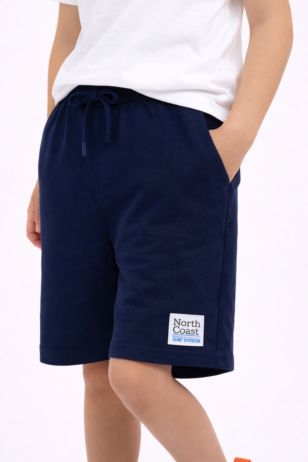 Boys Portofino Surfboard Printed T-Shirt & Navy Shorts Set