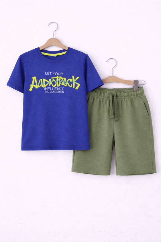 Boys 4Pc Graphic Shirt Set