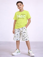 Boys 4Pc Graphic Shirt Set