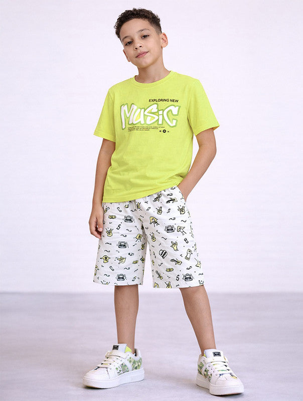 Boys 4Pc Graphic Shirt Set