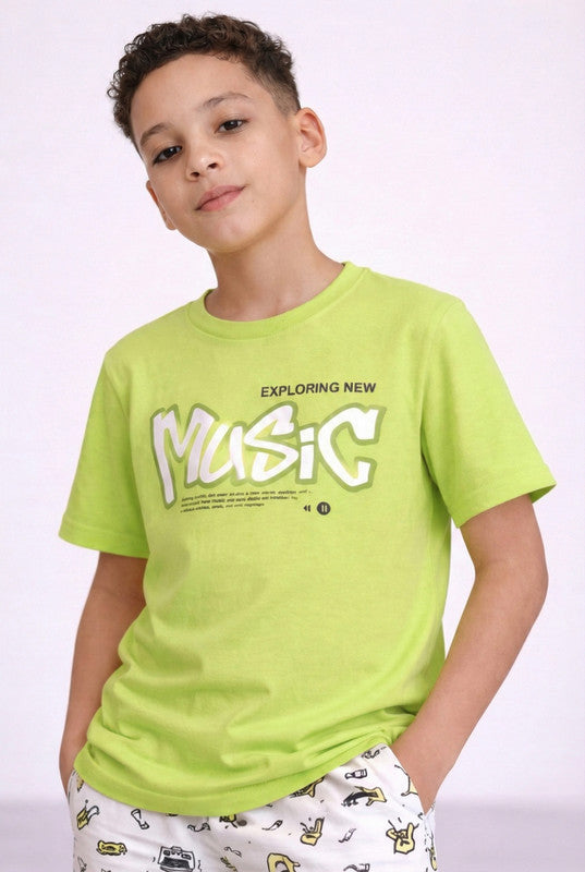 Boys 4Pc Graphic Shirt Set