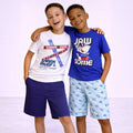 Boys 4Pc Graphic Shirt Set