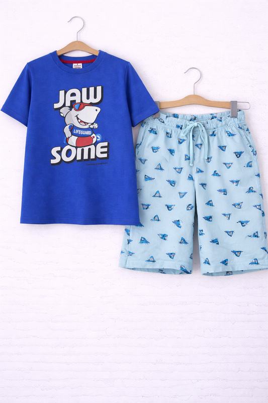 Boys 4Pc Graphic Shirt Set