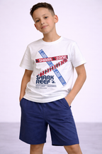 Boys 4Pc Graphic Shirt Set