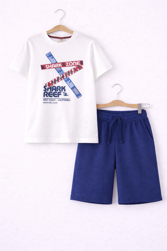 Boys 4Pc Graphic Shirt Set