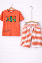 Boys 4Pc Graphic Shirt Set