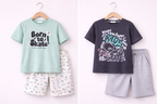 Boys 4Pc Graphic Shirt Set